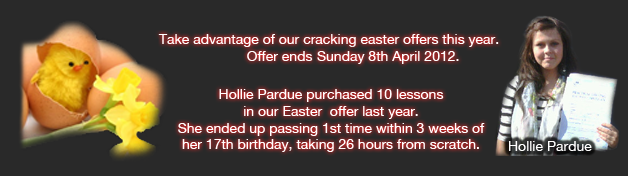 Easter offers for driving lessons driving lesson easter offers