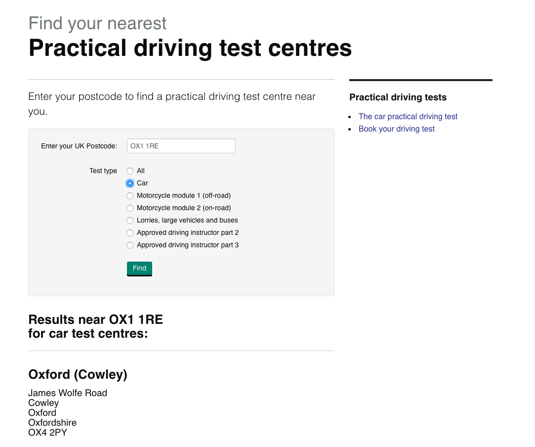 How to Find a Driving Test Centre Locally driveJohnsons Blog
