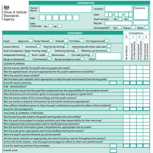 Standards Check