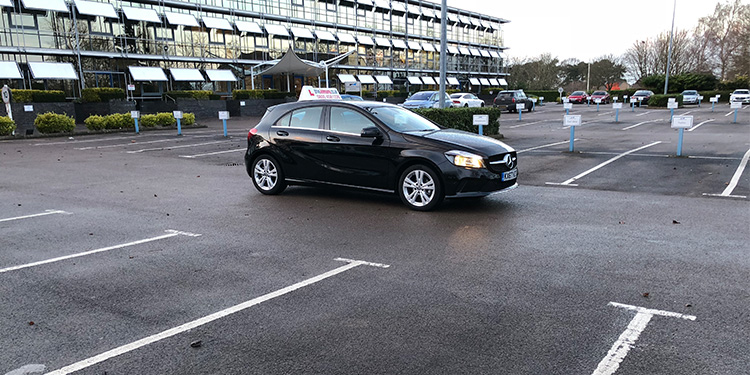 driving test vehicle