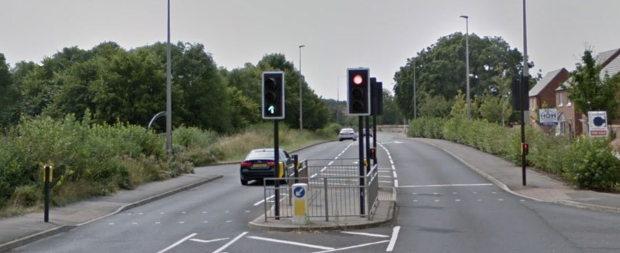 Filter traffic lights in Milton Keynes