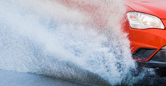 1-in-3 drivers admit to splashing pedestrians