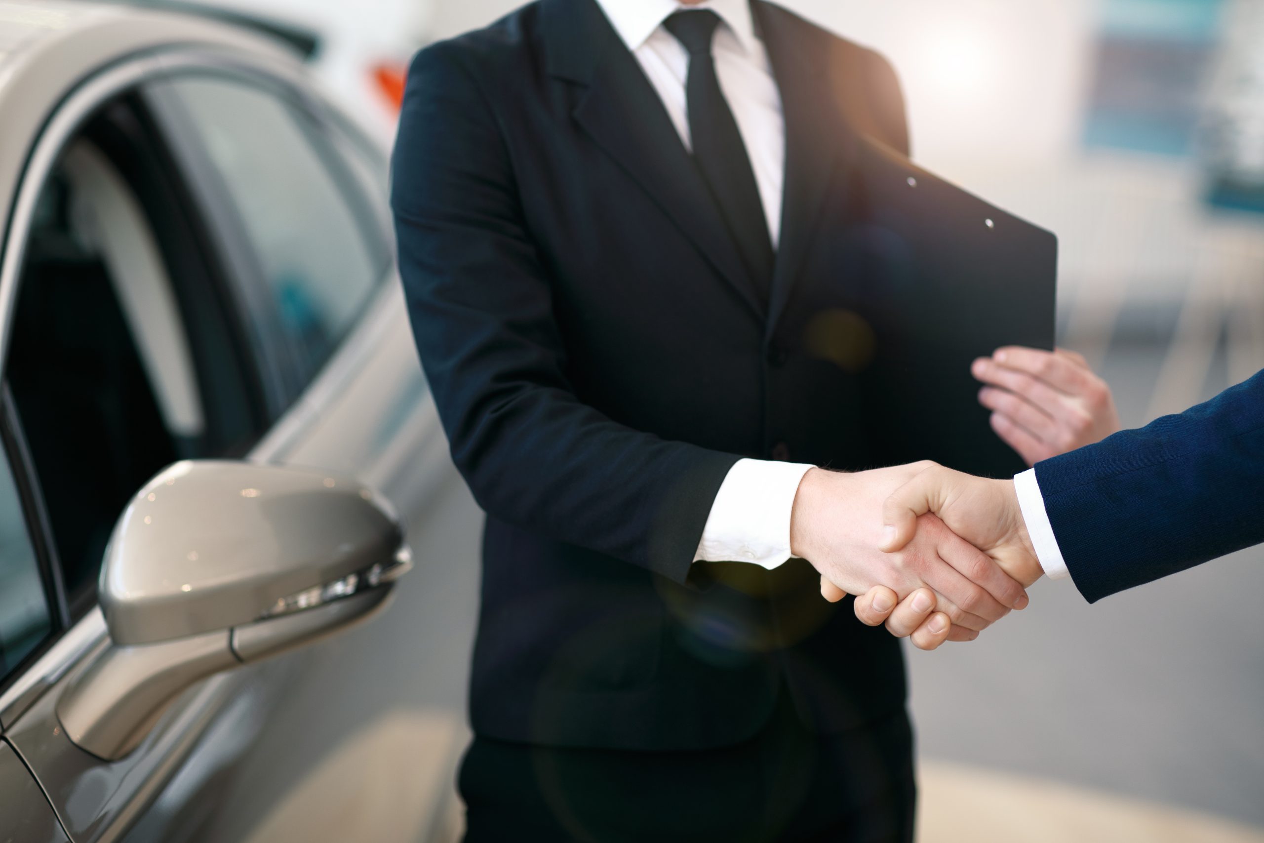 car dealership salesman