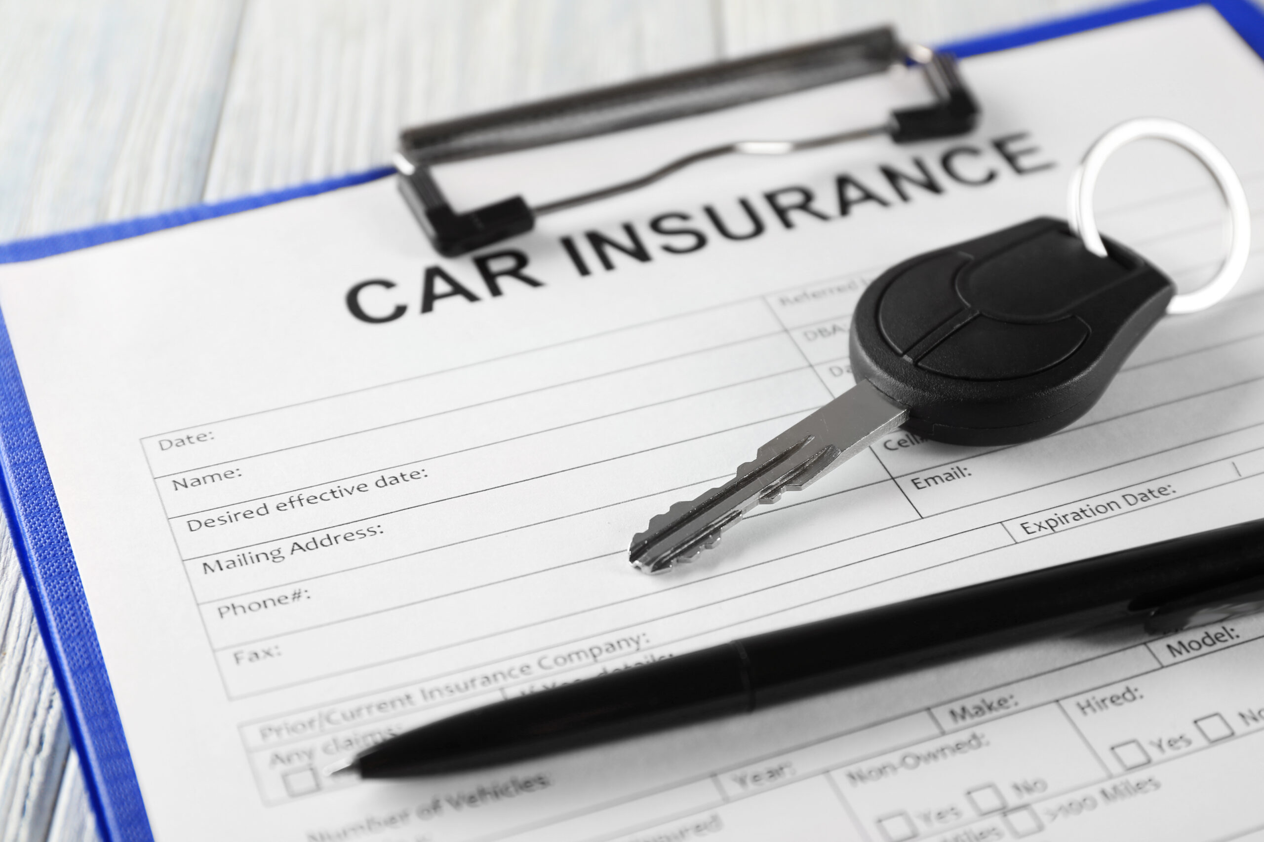 car insurance quote form
