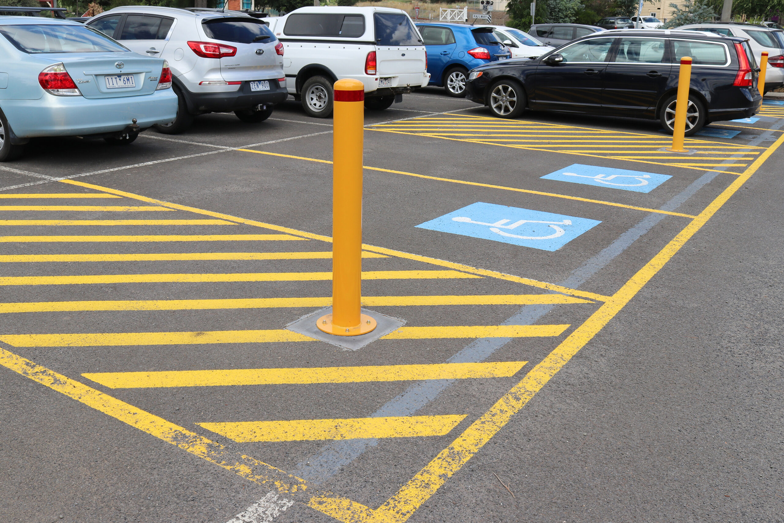 disabled parking space