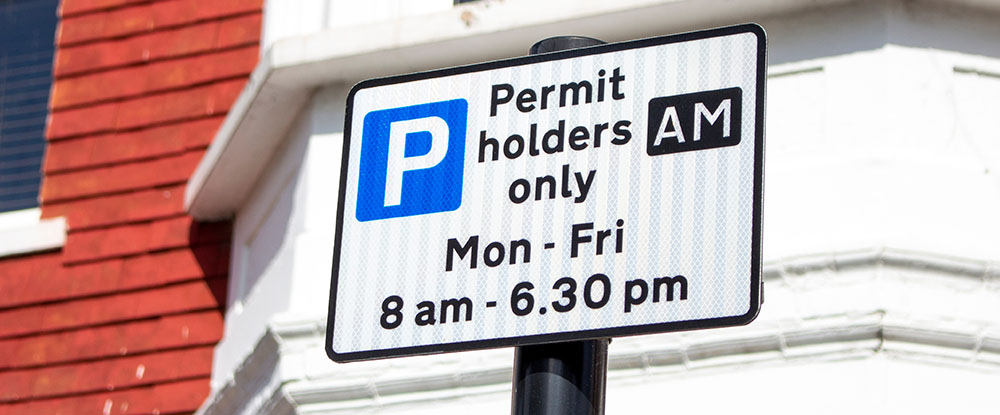 Permit Holders Only Sign Parking Permitted Signs driveJohnson s