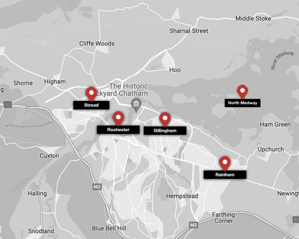 Areas we cover