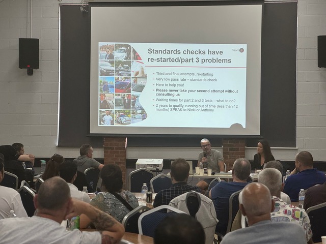 Driving instructor training presentation