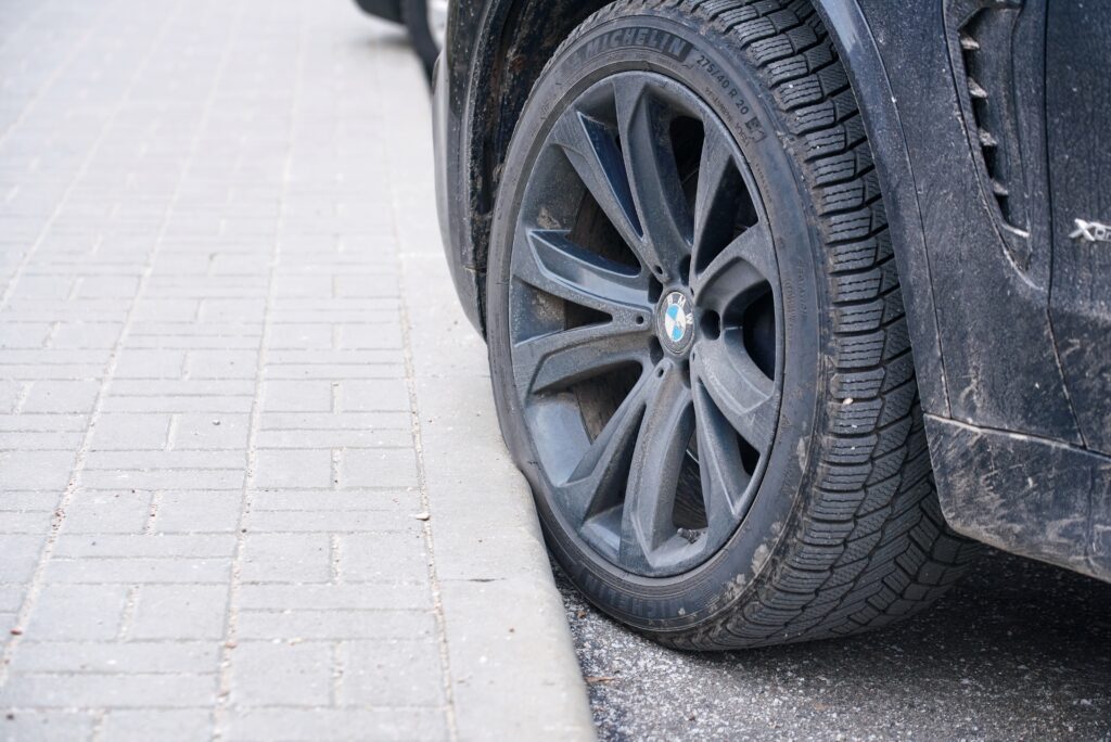 Kerbing on driving test