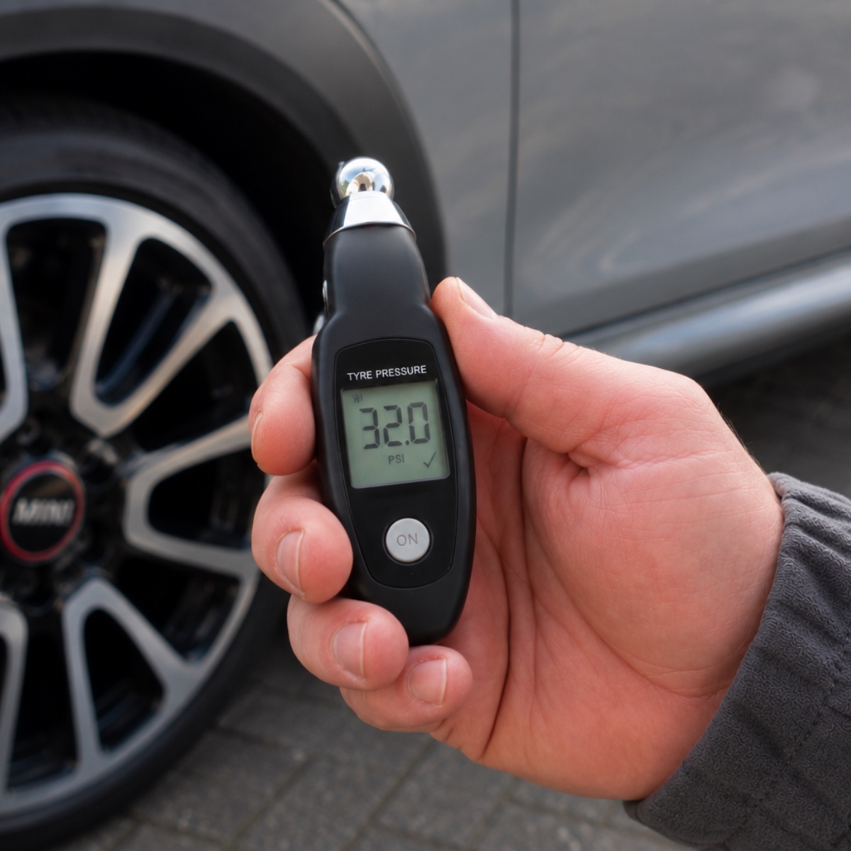 Tyre pressure gauge